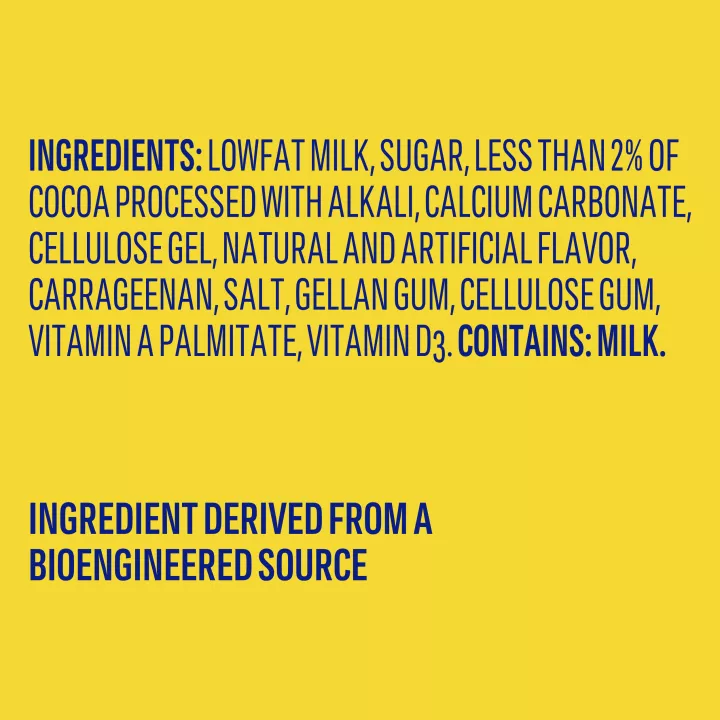 NESQUIK Chocolate Lowfat Milk 4 Bottles