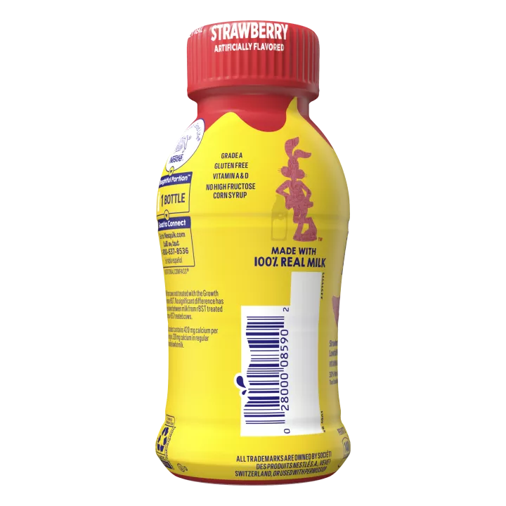 Strawberry Low-fat Milk