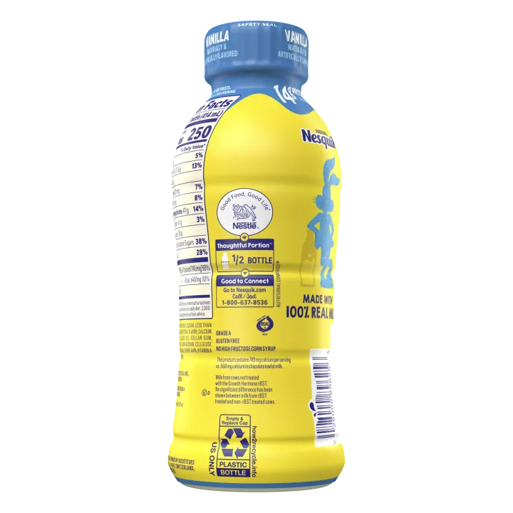 Vanilla Lowfat Milk 14 fl. oz. Bottle