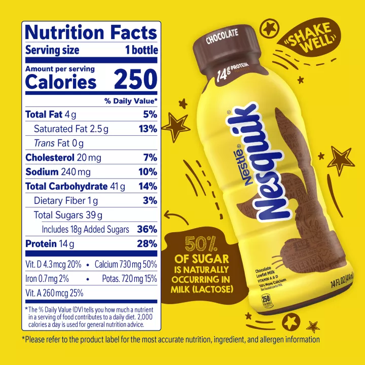 Chocolate Lowfat Milk 14 fl. oz. Bottle