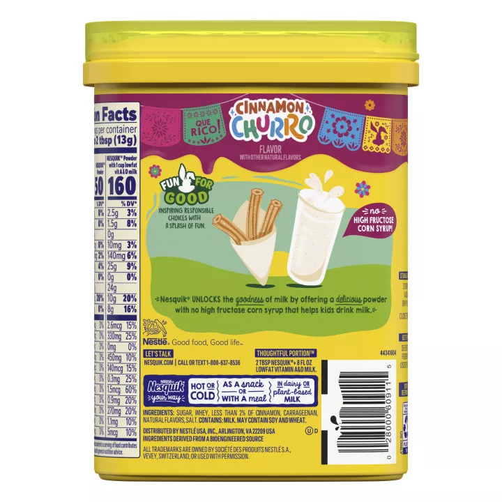 NESQUIK Cinnamon Churro Powder