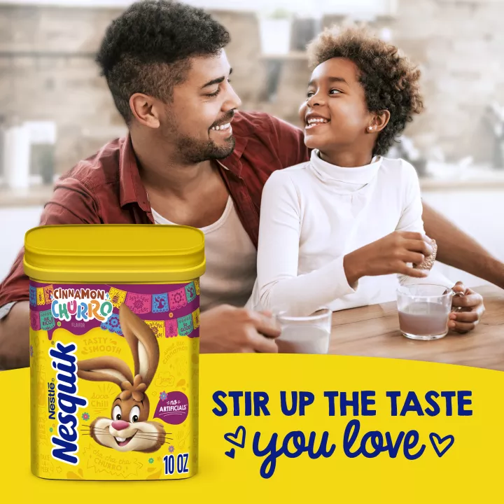 NESQUIK Cinnamon Churro Powder