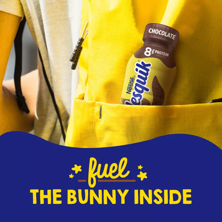 NESQUIK Chocolate Lowfat Milk 4 Bottles