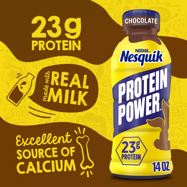 Protein Power Chocolate Protein Milk Beverage