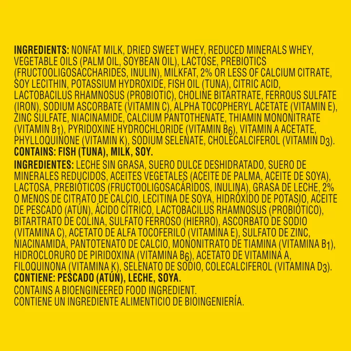 Bebida láctea para niños pequeños Excella Gold