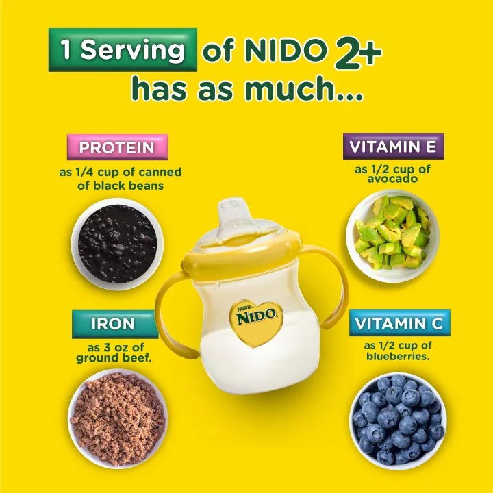 NIDO 2+ Powdered Milk Beverage