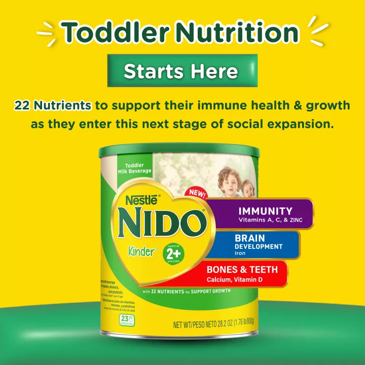 NIDO 2+ Powdered Milk Beverage