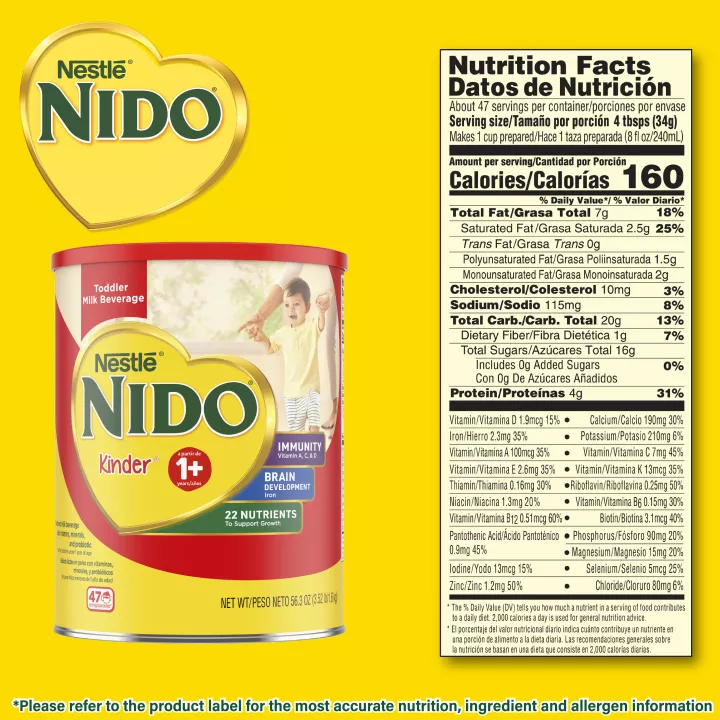 Kinder 1+ Powdered Milk Beverage 360g Can