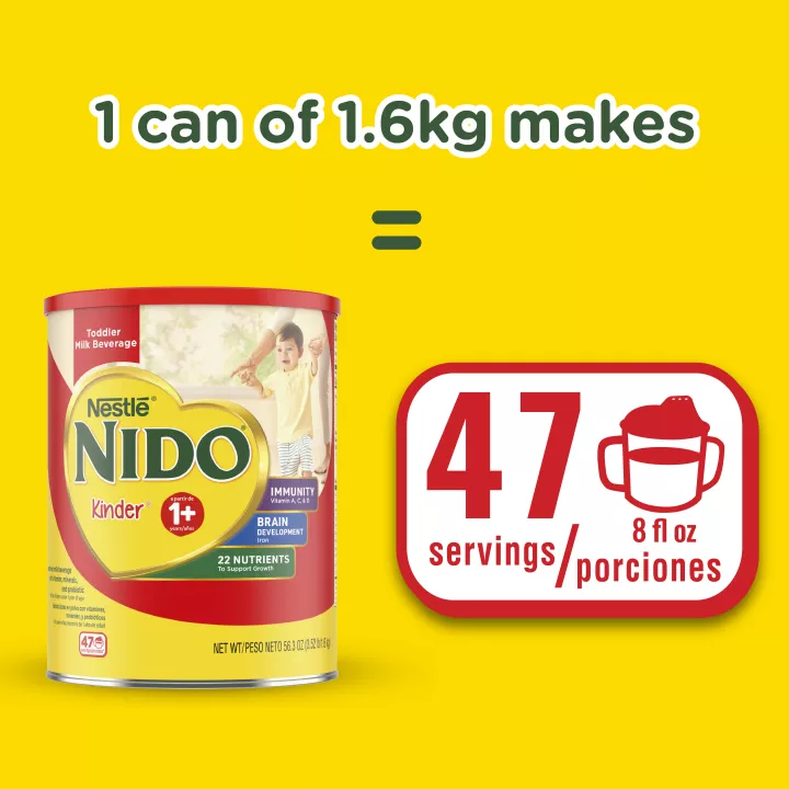 Kinder 1+ Powdered Milk Beverage 360g Can