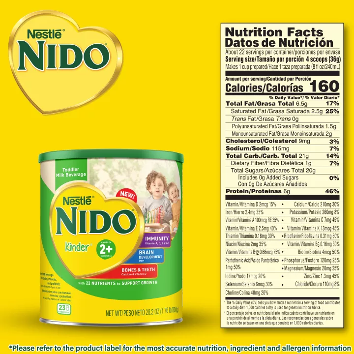 NIDO 2+ Powdered Milk Beverage