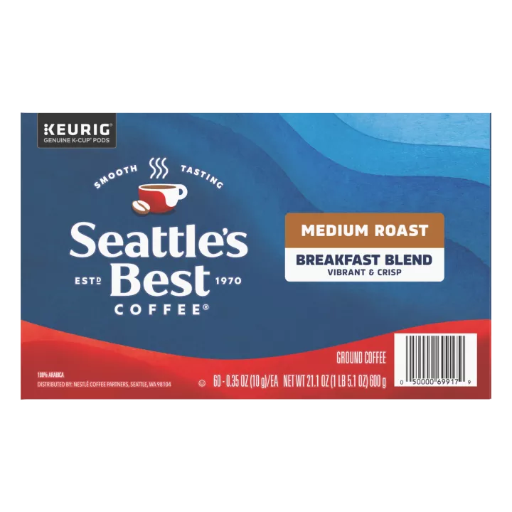 Breakfast Blend 60 Count Coffee Pods 21.1oz Case