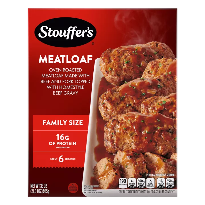 STOUFFER'S® Meatloaf Family Size Frozen Meal