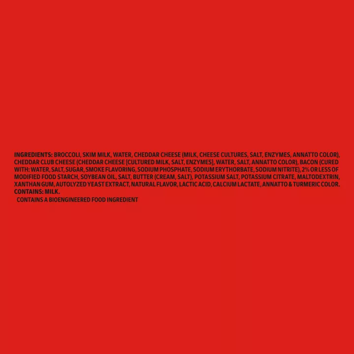 Cheesy Broccoli with Bacon Frozen Sides