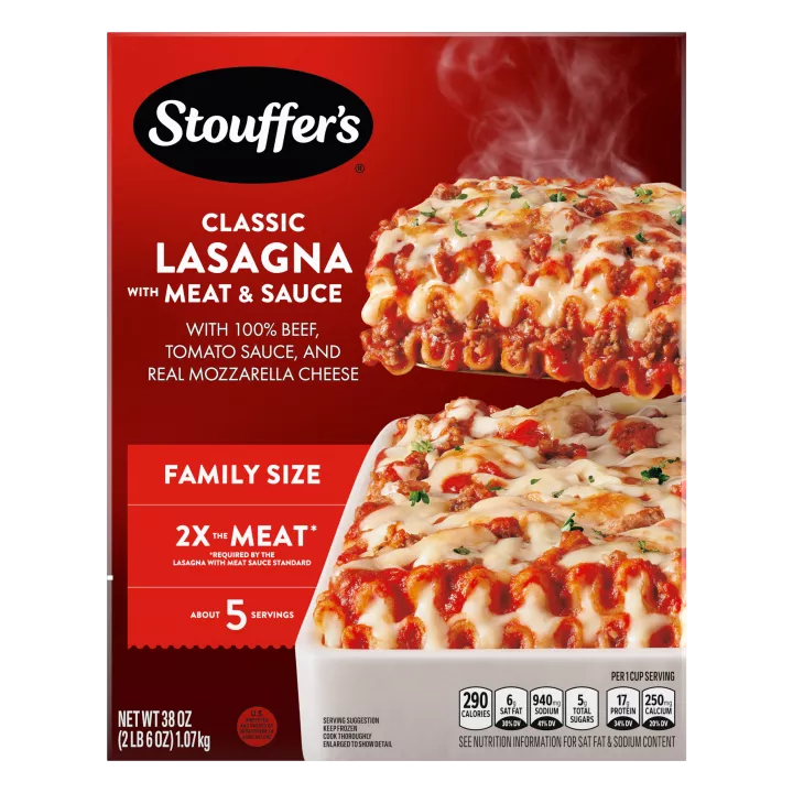 STOUFFER'S® FROZEN LASAGNA WITH MEAT & SAUCE