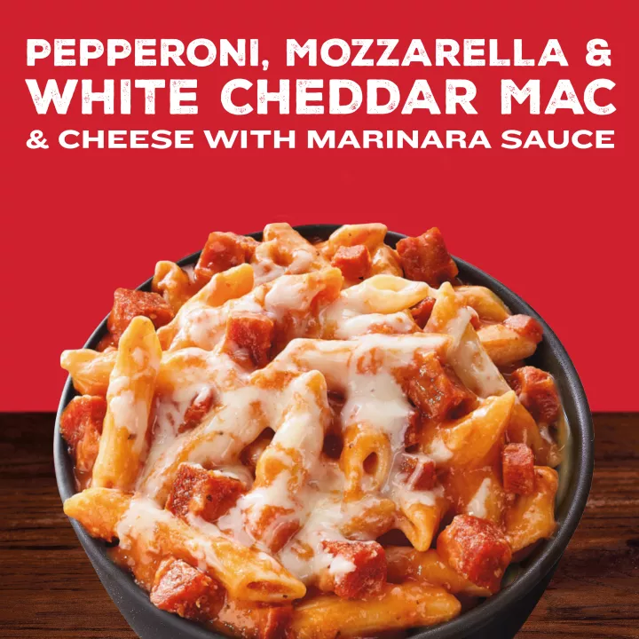 Pepperoni Pizza Mac & Cheese Bowl