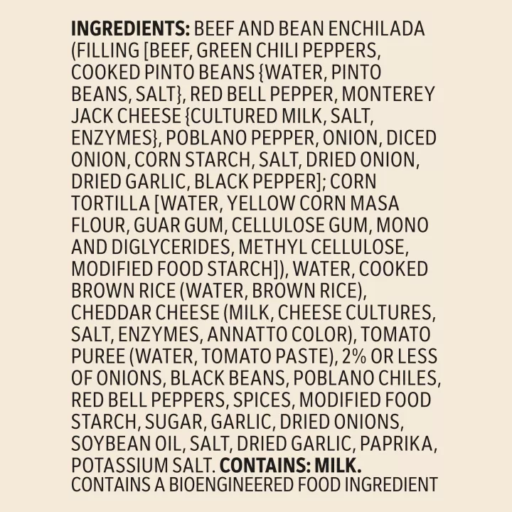 STOUFFER'S Frozen Meal Beef Enchilada Party Size Tray 57oz