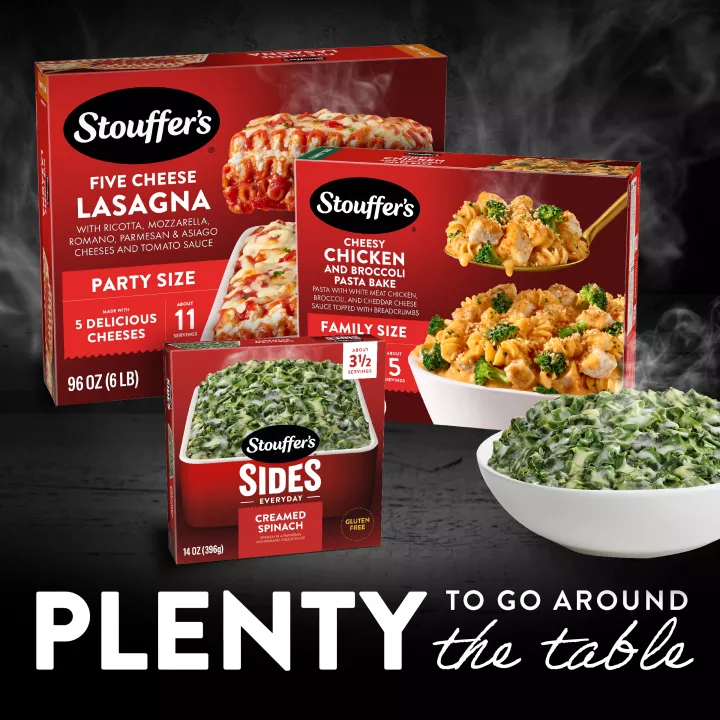 Creamed Spinach Frozen Sides