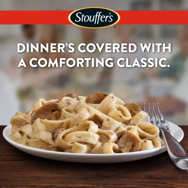 Mushroom Stroganoff Frozen Entrée