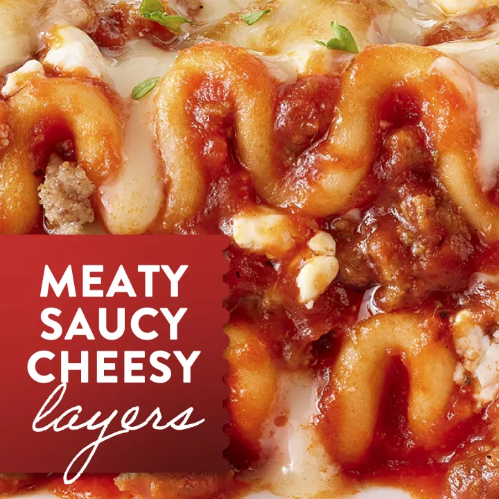 Lasagna with Meat & Sauce