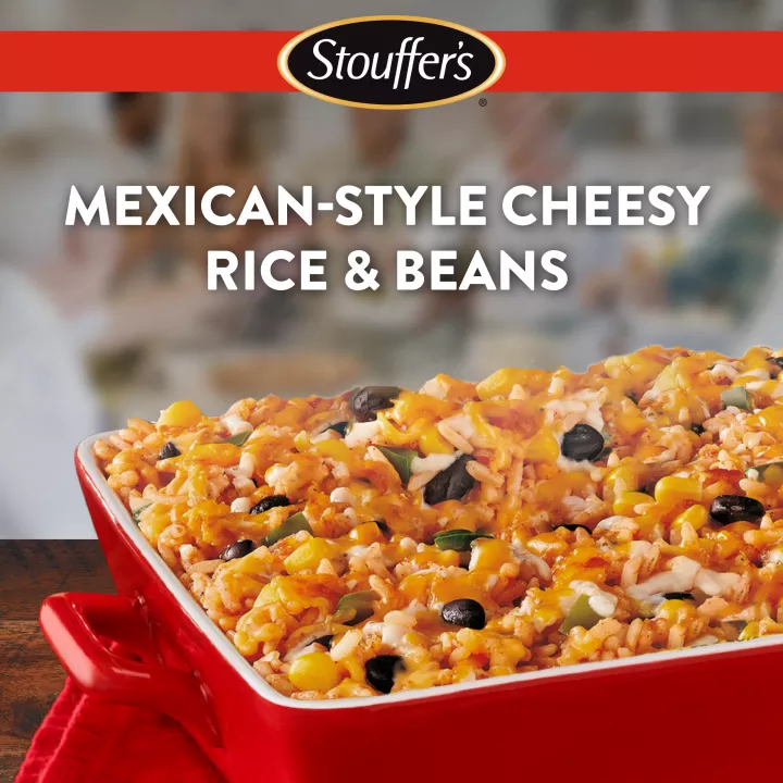Southwestern Cheesy Rice & Beans