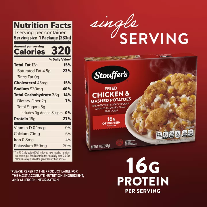 Fried Chicken & Mashed Potatoes