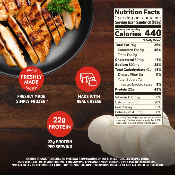 Grilled Chicken Parmesan Melt-Fulls Sandwich