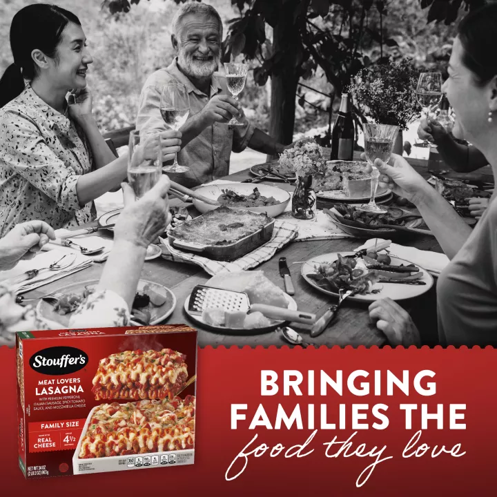 STOUFFER'S® Frozen Meat Lovers Lasagna Family Size