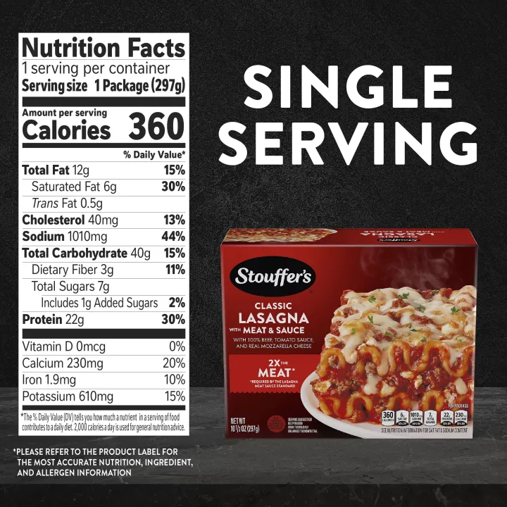 Lasagna with Meat & Sauce