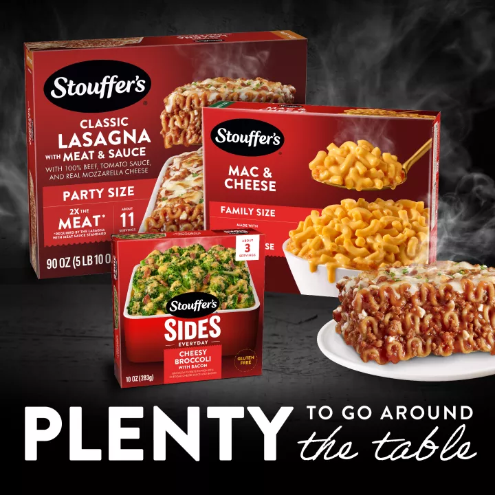 STOUFFER'S® Frozen Party Size Lasagna with Meat & Sauce