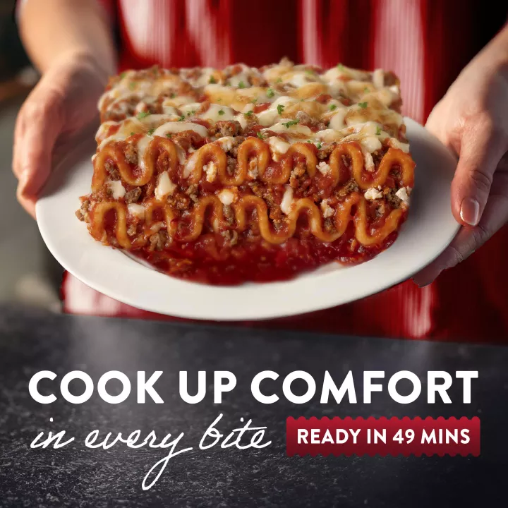 Lasagna with Meat & Sauce