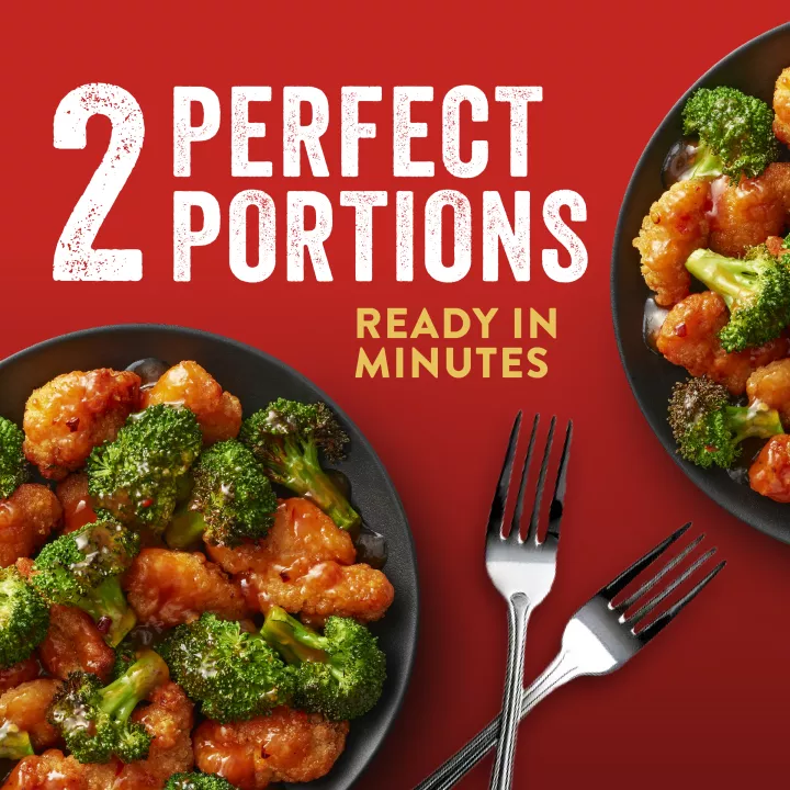 Air Fryer Orange Chicken Frozen Entrée