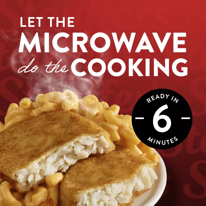 Fish Filet with Macaroni and Cheese