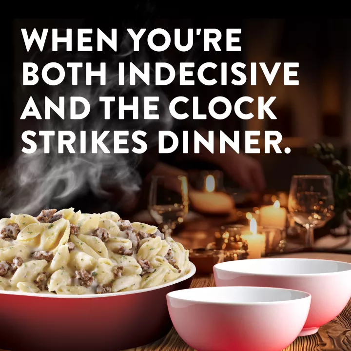 Alfredo Shells & Beef