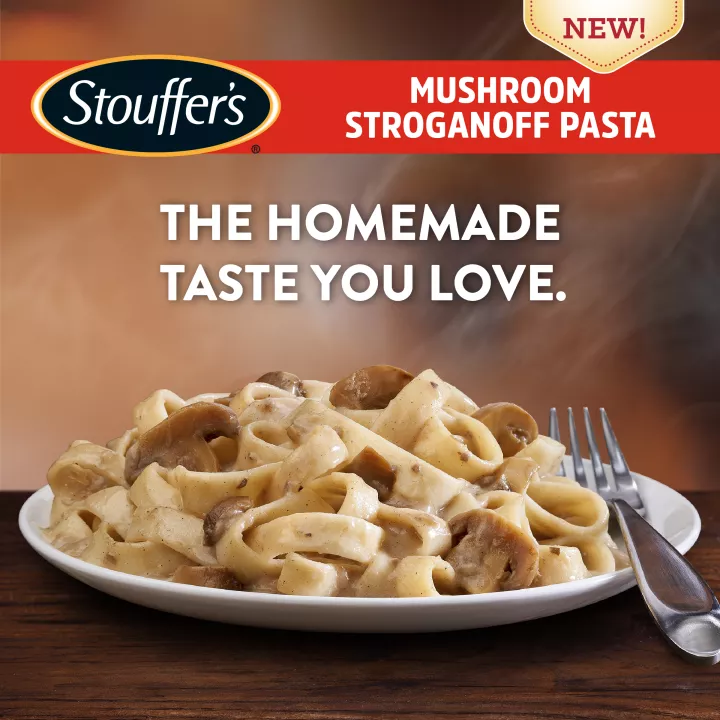 Mushroom Stroganoff Frozen Entrée