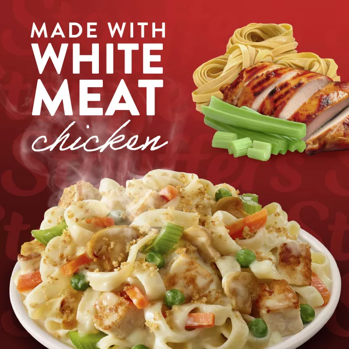 Escalloped Chicken & Noodles Casserole