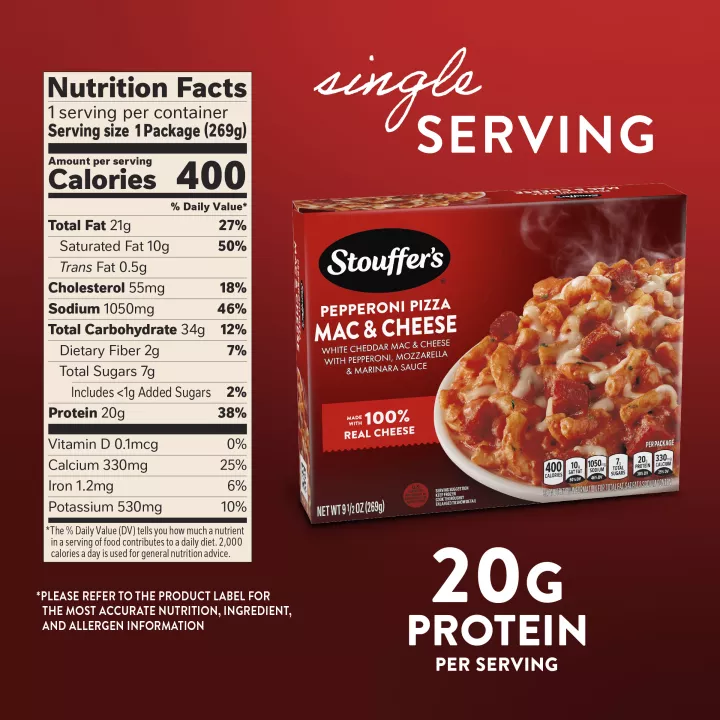 Pepperoni Pizza Mac & Cheese