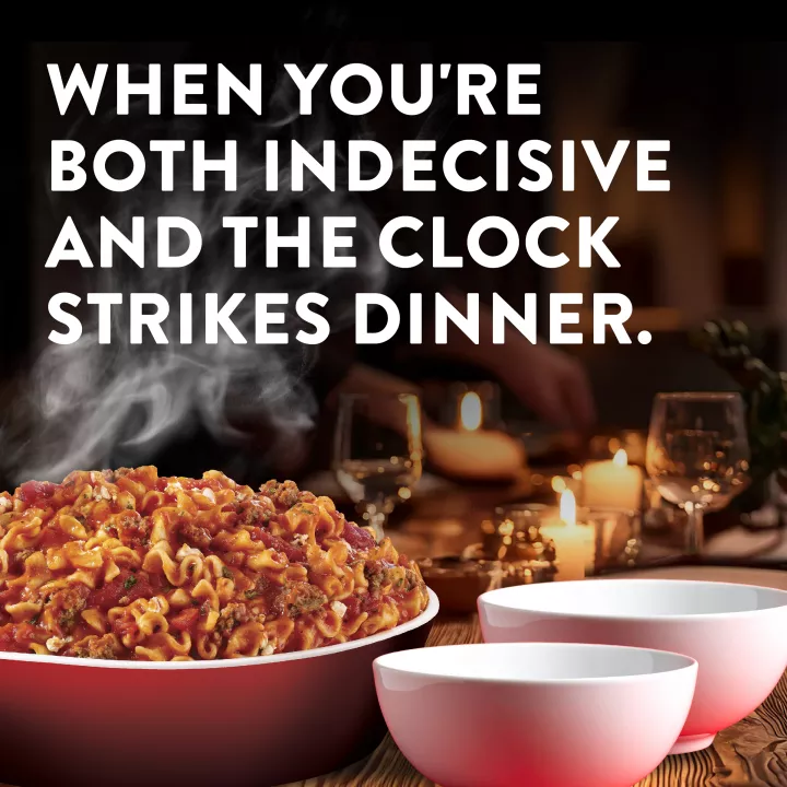 Lasaña al horno con salsa de carne