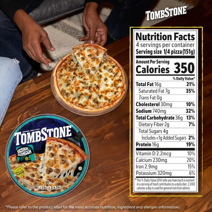 Sausage & Mushroom Pizza