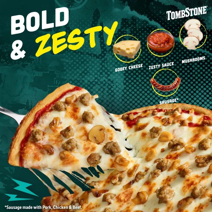 Sausage & Mushroom Pizza