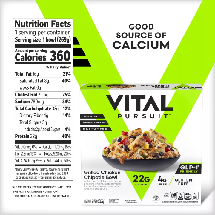 Vital Pursuit™ Grilled Chicken Chipotle Bowl