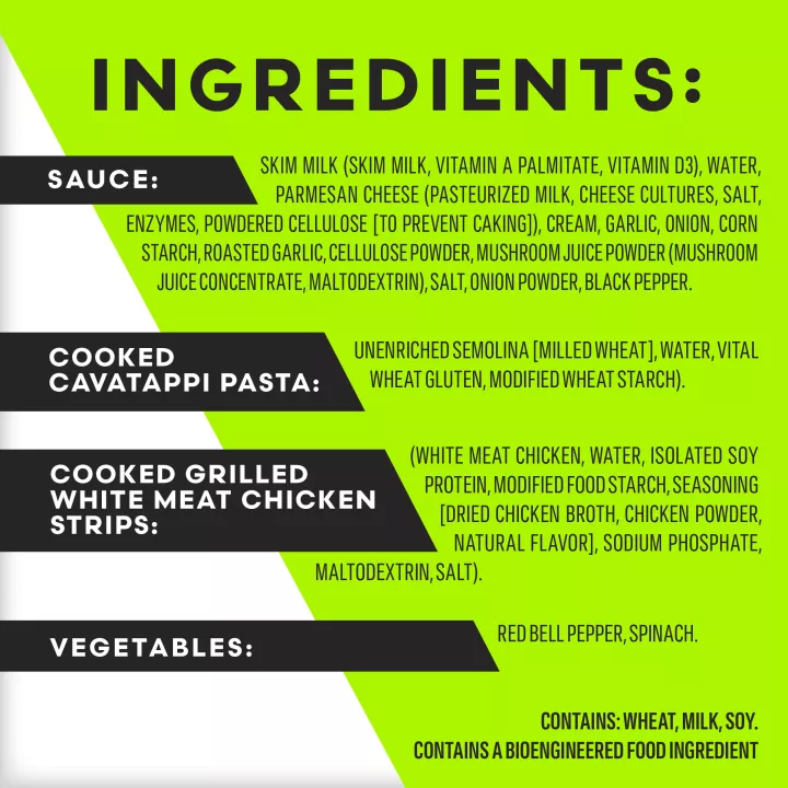 VITAL PURSUIT™ Max Pro Chicken & Spinach Garlic Alfredo Bowl