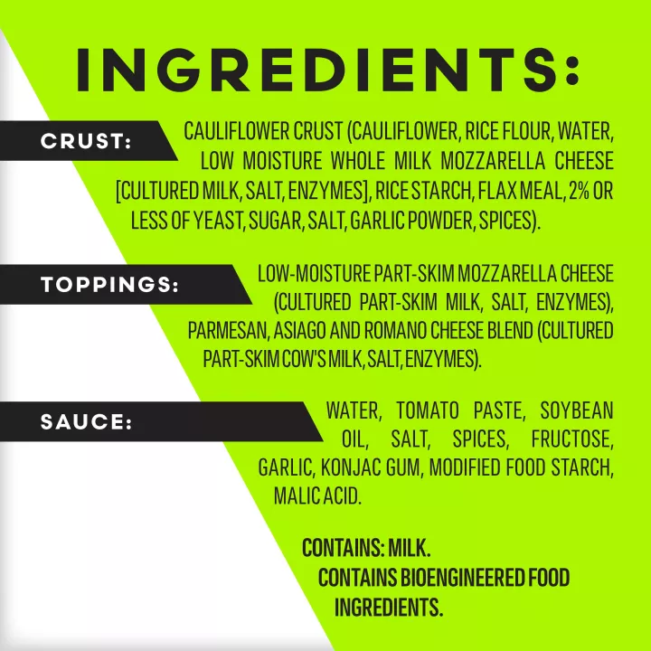 Vital Pursuit™ Cauliflower Crust Three Cheese Pizza