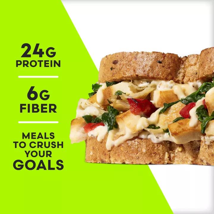 Vital Pursuit™ Chicken Spinach & Artichoke Sandwich Melt