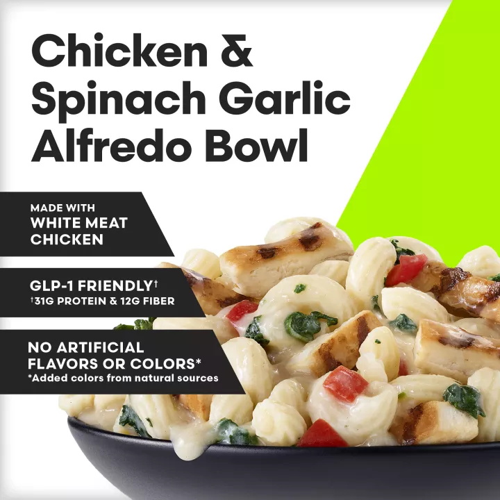 VITAL PURSUIT™ Max Pro Chicken & Spinach Garlic Alfredo Bowl