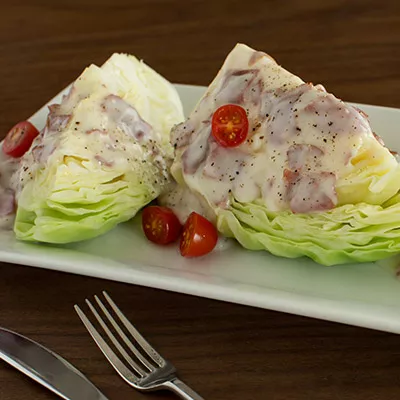 Creamed Chipped Beef and Cabbage