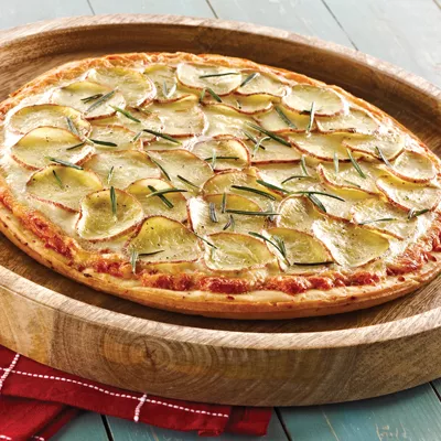 Cazuela de Tostada Francesa de Durazno y Almendras