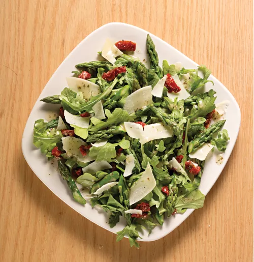 Asparagus & Arugula Salad
