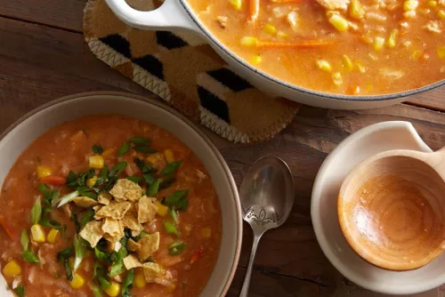 Cazuela de Tostada Francesa de Durazno y Almendras