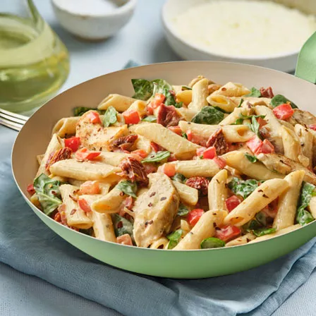 Cazuela de Tostada Francesa de Durazno y Almendras