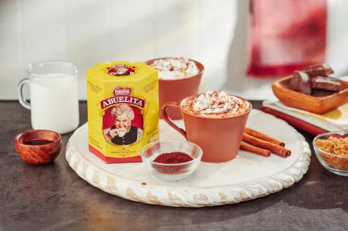 Spicy Abuelita Hot Chocolate